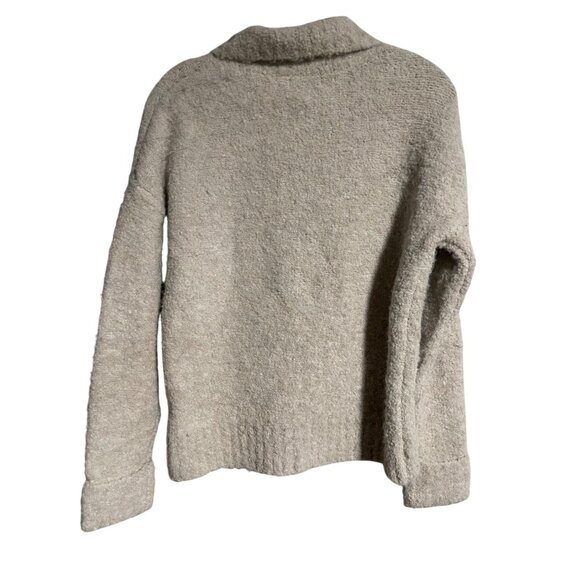 Rachel Zoe Womens Button Up Knit Sweater Size XS Beige Polyester Blend - Picture 2 of 6